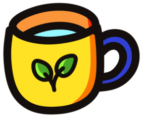 Cute Cartoon Tea Cup