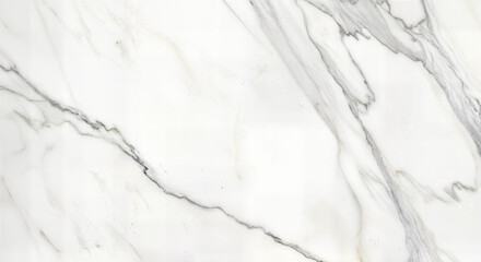 Obraz premium white marble with grey and black veins, elegant natural stone, polished slab for minimalist countertops, sophisticated wall features, and sleek interior design
