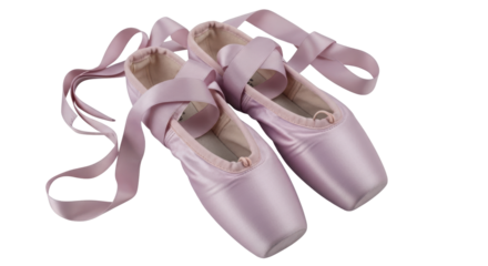 Isolated Ballet Shoes