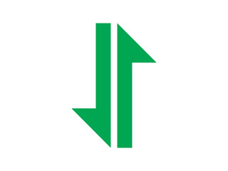 green arrow icon