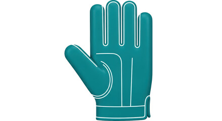 Isolated Foam Hand