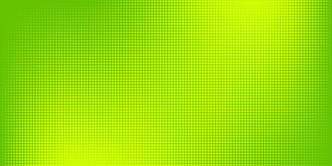 Dots halftone green color pattern gradient texture with technology digital background. Dots pop art comics with nature graphic design.
