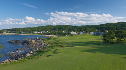 美しい自然風景の種差海岸 - 三陸復興国立公園