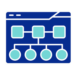Algorithm  Icon Element For Design