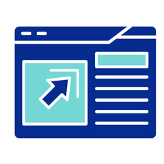 Pop Up  Icon Element For Design