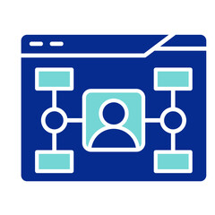 Workflow  Icon Element For Design