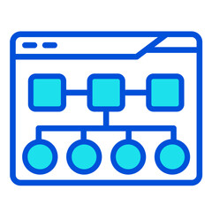 Algorithm  Icon Element For Design