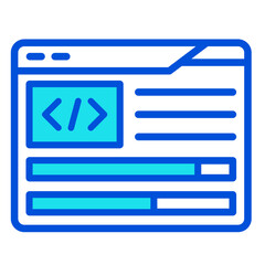 Coding  Icon Element For Design