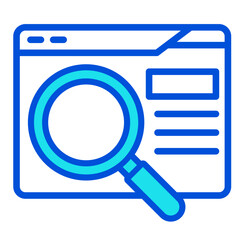 Search Engine  Icon Element For Design