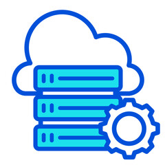 Big Data Development  Icon Element For Design
