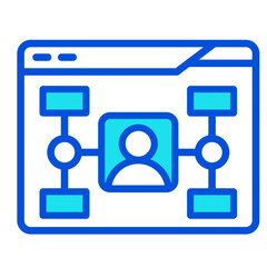 Workflow  Icon Element For Design