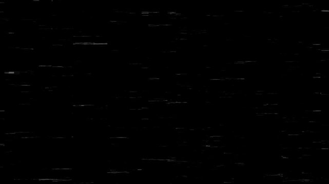 Defects and interference of the video signal. 4K Video