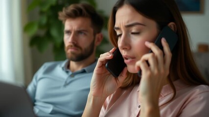 Couple conversing outdoors, possibly discussing plans or sharing thoughts