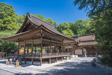 京都亀岡 出雲大神宮 拝殿と本殿