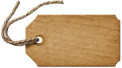 Square-shaped price tag paper label — high-resolution isolated PNG cutout on transparent background for retail pricing, gift tags, packaging, branding mockups, e-commerce product labeling, printable t