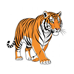 tiger vector illustration