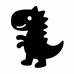 A funny green cartoon crocodile character with a cute smile is a fun vector illustration of a wild reptile drawing