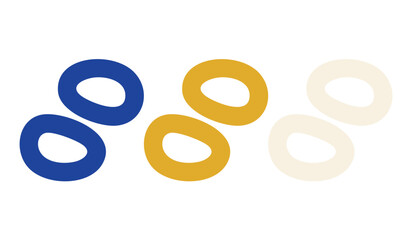 Organic shapes vector editable files