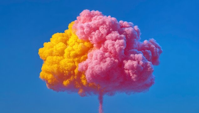 Neo-Chromatic Convergence A Futuristic Dreamscape - Powered by Adobe