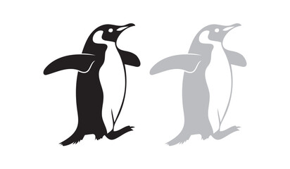 Penguin Vector editable shapes