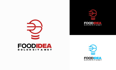 Food Idea logo designs concept vector, Food Restaurant logo template icon