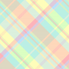 Pastel plaid pattern with intersecting lines creates a soft, versatile background. Ideal for textiles, design projects, or adding a subtle texture to any creative work.