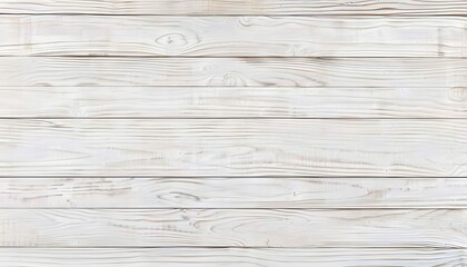 Obraz premium white wood texture background, top view wooden plank panel 