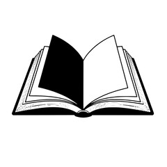 open book vector