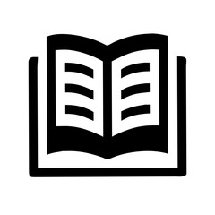 Magazine Open Book Icon Set – Reading, Publication, Article, Education, Literature, Vector, Editable, Flat Design