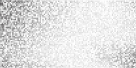 Abstract silver foil mesh background with metal mirror texture. Chrome gradient design