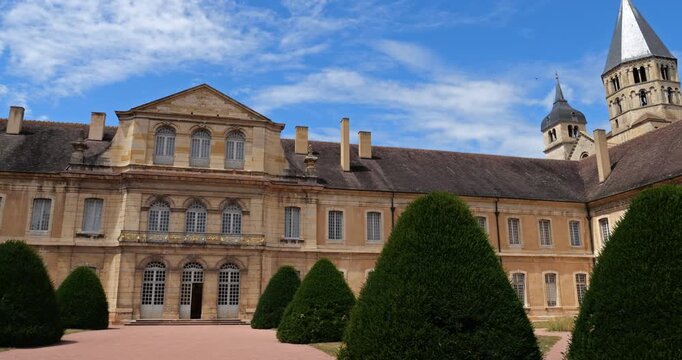 Cluny abbey, Saone et Loire department, Burgundy, France