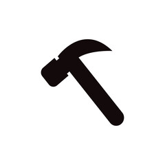 hammer  logo icon illustration flat