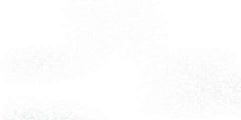 Mesh grunge dotted halftone gradient texture. Vanishing polka dot vector abstract