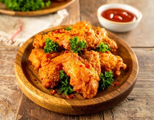 Fototapeta premium fried chicken