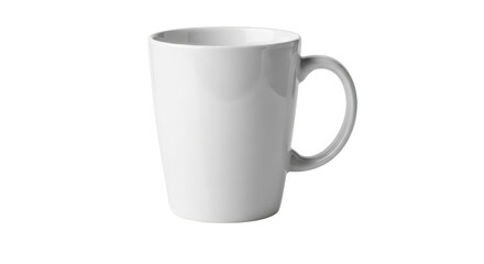 Isolated White Ceramic Mug