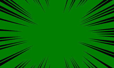 Dynamic comic speed lines background creating an explosive focus effect