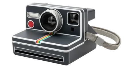 Fotobehang Vintage Isolated Polaroid Camera  © Johanna