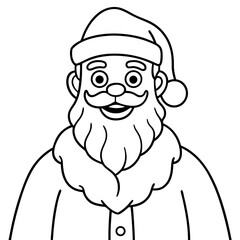 Obraz premium santa claus vector illustration