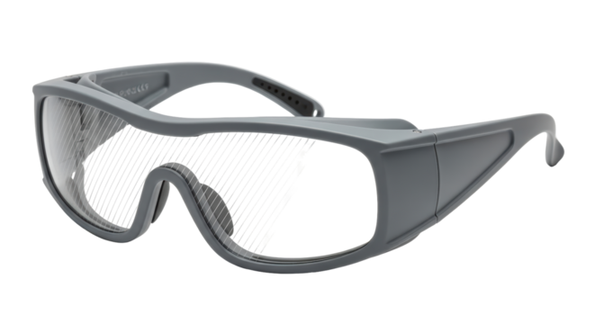 Isolated Safety Glasses