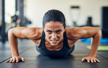 Push ups help increase stamina and overall body endurance.