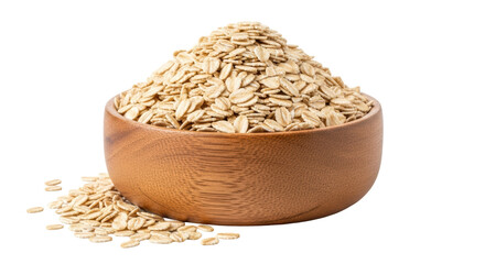 Isolated Oat Flakes