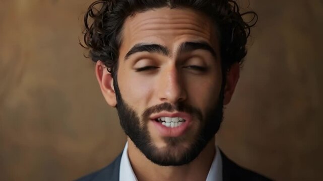 Portrait of the Jewish man