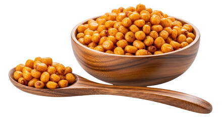 Isolated Peanut coated peanuts