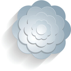 vector illustration of a flower