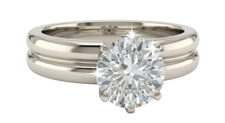 Isolated Engagement Ring