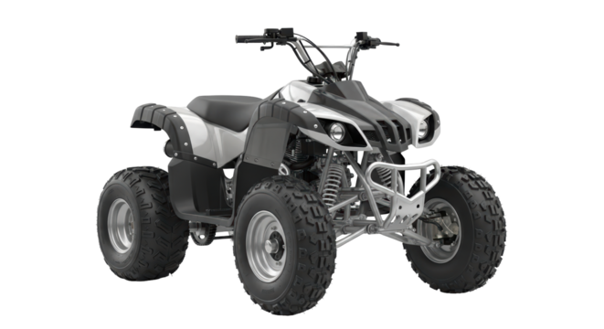 Isolated ATV All Terrain Vehicle