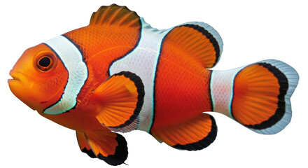 Isolated Clownfish