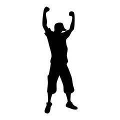 New year party time icons.