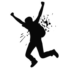 New year party time icons.