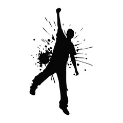 New year party time icons.